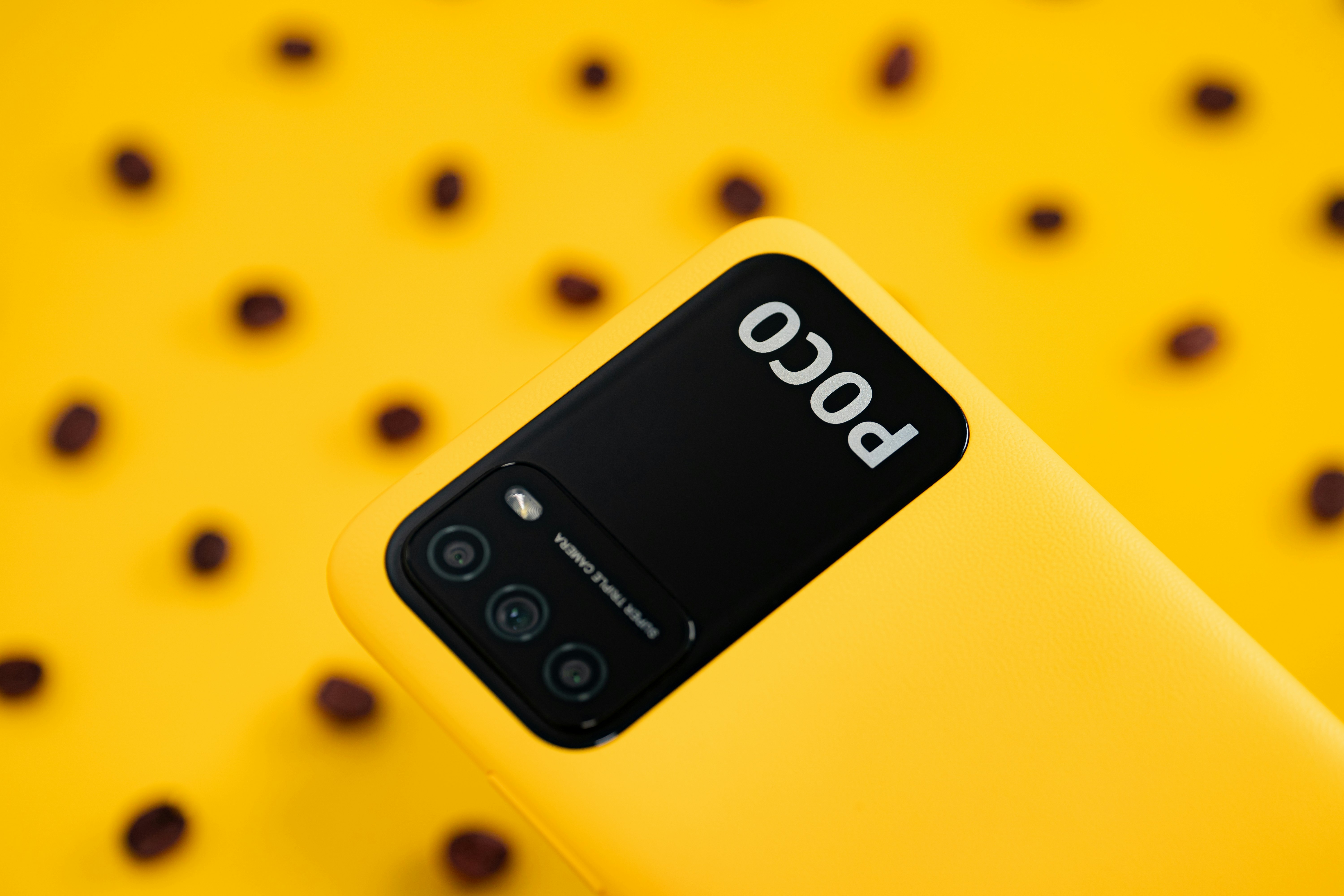 yellow and black digital device